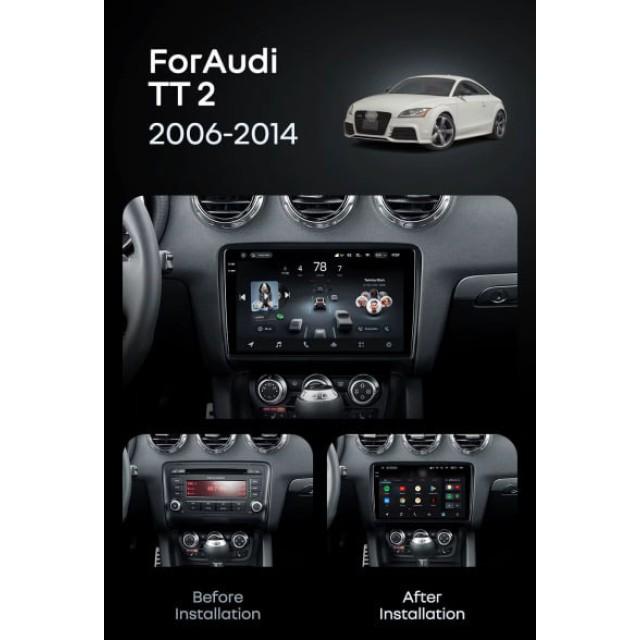 Radio samochodowe Teyes CC4 Pro 2k 8+128 Gb Audi TT 2 8J 2006-2014 9"