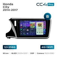 Radio samochodowe Teyes CC4 Pro 2k 12+256 Gb Honda City 2014-2017 (B) 10"