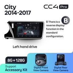 Radio samochodowe Teyes CC4 Pro 2k 8+128 Gb Honda City 2014-2017 (B) 10"