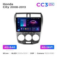 Radio samochodowe Teyes CC3 2k 4+64 Gb Honda City 2008-2013 10"
