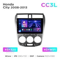 Radio samochodowe do Honda City 2008-2013 Teyes CC3L 4+32 Gb 10"