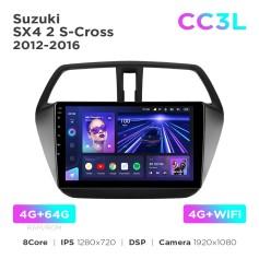 Radio samochodowe Teyes CC3L 4+64 Gb Suzuki SX4 2 S-Cross 2012-2016 9"