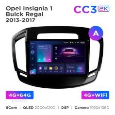 Radio samochodowe Teyes CC3 2k 4+64 Gb Opel Insignia 1 / Buick Regal 2013-2017 (A) 9"