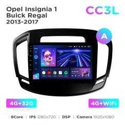Radio samochodowe do Opel Insignia 1 / Buick Regal 2013-2017 (A) Teyes CC3L 4+32 Gb 9"