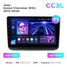 Radio samochodowe do Jeep Grand Cherokee WK2 2013-2020 (F1) Teyes CC3L 4+32 Gb 9"
