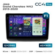Radio samochodowe Teyes CC4 Pro 2k 12+256 Gb Jeep Grand Cherokee WK2 2013-2020 (F1) 9"