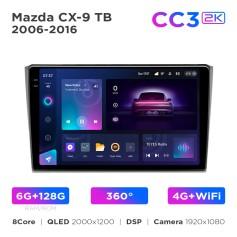 Radio samochodowe Teyes CC3 2k 6+128 Gb 360° Mazda CX-9 TB 2006-2016 10