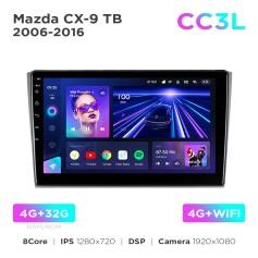 Radio samochodowe do Mazda CX-9 TB 2006-2016 Teyes CC3L 4+32 Gb 10"