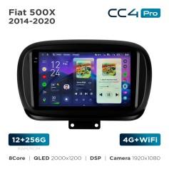 Radio samochodowe Teyes CC4 Pro 2k 12+256 Gb Fiat 500X 2014-2020 9"