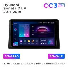 Radio samochodowe Teyes CC3 2k 6+128 Gb Hyundai Sonata 7 LF 2017-2019 9