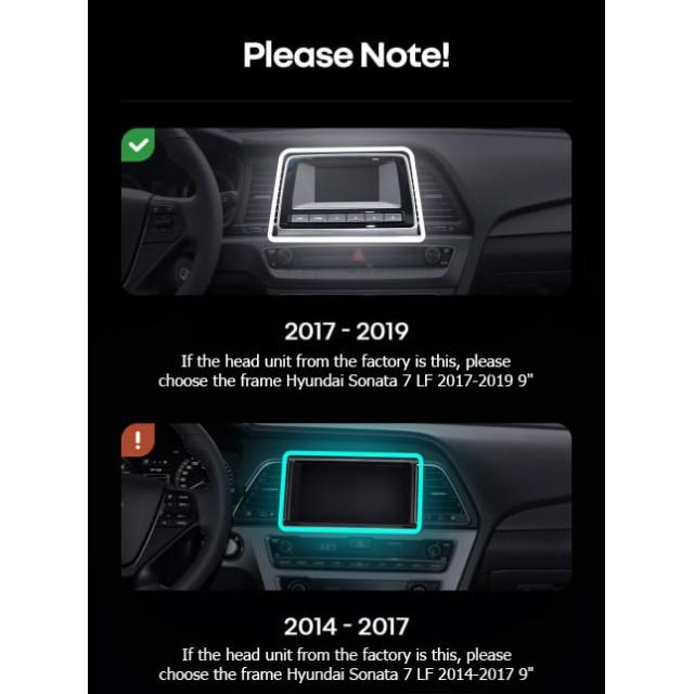 Radio samochodowe Teyes CC4 Pro 2k 8+128 Gb Hyundai Sonata 7 LF 2017-2019 9"