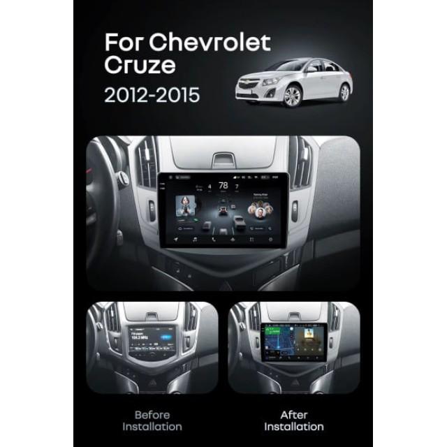 Radio samochodowe Teyes CC4 Pro 2k 8+128 Gb Chevrolet Cruze J300 J308 2012-2015 9"