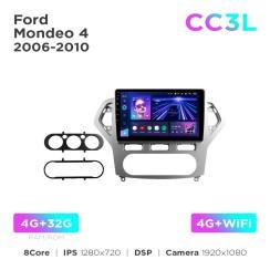 Radio samochodowe do Ford Mondeo 4 2006-2010 Teyes CC3L 4+32 Gb 10"