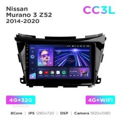Radio samochodowe do Nissan Murano 3 Z52 2014-2020 Teyes CC3L 4+32 Gb 10"