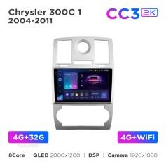 Radio samochodowe Teyes CC3 2k 4+32 Gb Chrysler 300C 1 2004-2011 9"