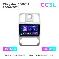Radio samochodowe Teyes CC3L 4+64 Gb Chrysler 300C 1 2004-2011 9"