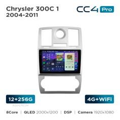 Radio samochodowe Teyes CC4 Pro 2k 12+256 Gb Chrysler 300C 1 2004-2011 9"