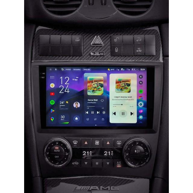 Radio samochodowe Teyes CC4 Pro 2k 8+128 Gb Mercedes-Benz C-Class W203 CL203 C209 A209 2004-2011 9"