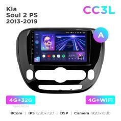 Radio samochodowe do Kia Soul 2 PS 2013-2019 (A) Teyes CC3L 4+32 Gb 9"