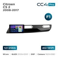 Radio samochodowe Teyes CC4 Pro 2k 12+256 Gb Citroen C5 2 2008-2017 (F1) 9"