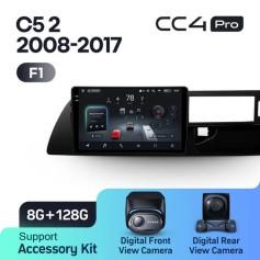 Radio samochodowe Teyes CC4 Pro 2k 8+128 Gb Citroen C5 2 2008-2017 (F1) 9"