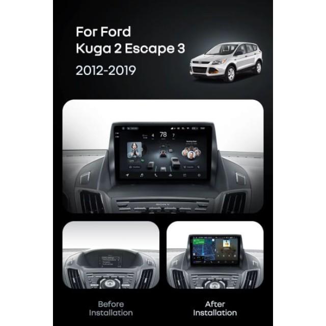 Radio samochodowe Teyes CC4 Pro 2k 8+128 Gb Ford Kuga 2 / Escape 3 2012-2019 (A) 9"