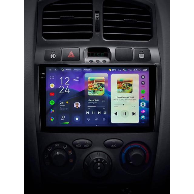 Radio samochodowe Teyes CC4 Pro 2k 12+256 Gb Hyundai Santa Fe SM 2000-2012 / JAC S1 (Rein) 1 2007-2013 9"