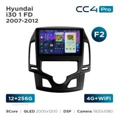 Radio samochodowe Teyes CC4 Pro 2k 12+256 Gb Hyundai i30 1 FD 2007-2012 (F2) 9"