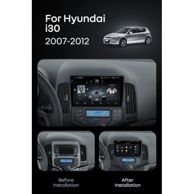 Radio samochodowe Teyes CC4 Pro 2k 8+128 Gb Hyundai i30 1 FD 2007-2012 (F2) 9"