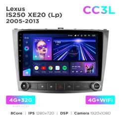 Radio samochodowe do Lexus IS250 XE20 (Lp) 2005-2013 Teyes CC3L 4+32 Gb 10"