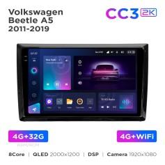 Radio samochodowe Teyes CC3 2k 4+32 Gb Volkswagen Beetle A5 2011-2019 9