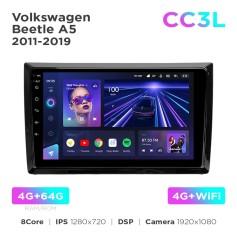Radio samochodowe Teyes CC3L 4+64 Gb Volkswagen Beetle A5 2011-2019 9"