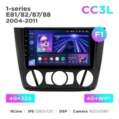 Radio samochodowe do BMW 1-series E88/E82/E81/E87 2004-2011 (F1) Teyes CC3L 4+32 Gb 9"