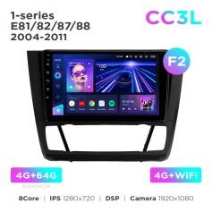 Radio samochodowe Teyes CC3L 4+64 Gb BMW 1-series E88/E82/E81/E87 2004-2011 (F2) 9"
