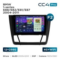 Radio samochodowe Teyes CC4 Pro 2k 12+256 Gb BMW 1-series E88/E82/E81/E87 2004-2011 (F2) 9"