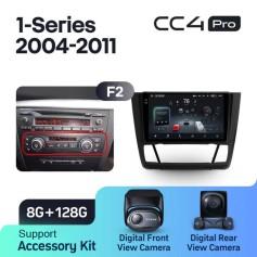 Radio samochodowe Teyes CC4 Pro 2k 8+128 Gb BMW 1-series E88/E82/E81/E87 2004-2011 (F2) 9"