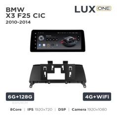 Radio samochodowe Teyes LUX ONE 6+128 Gb BMW X3 F25 CIC 2010-2014 12.3"