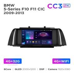 Radio samochodowe Teyes CC3 2k 4+32 Gb BMW 5-Series F10/F11 CIC 2009-2013 9"