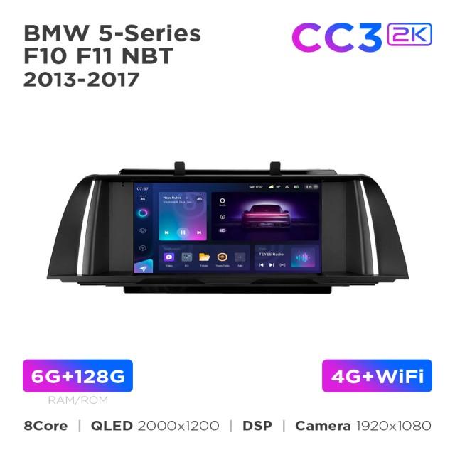 Radio samochodowe Teyes CC3 2k 6+128 Gb BMW 5-Series F10/F11 NBT 2013-2017 9
