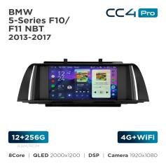 Radio samochodowe Teyes CC4 Pro 2k 12+256 Gb BMW 5-Series F10/F11 NBT 2013-2017 9"