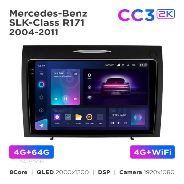 Radio samochodowe Teyes CC3 2k 4+64 Gb Mercedes-Benz SLK-Class R171 2004-2011 9