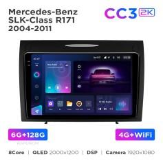 Radio samochodowe Teyes CC3 2k 6+128 Gb Mercedes-Benz SLK-Class R171 2004-2011 9"