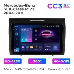 Radio samochodowe Teyes CC3 2k 6+128 Gb 360° Mercedes-Benz SLK-Class R171 2004-2011 9