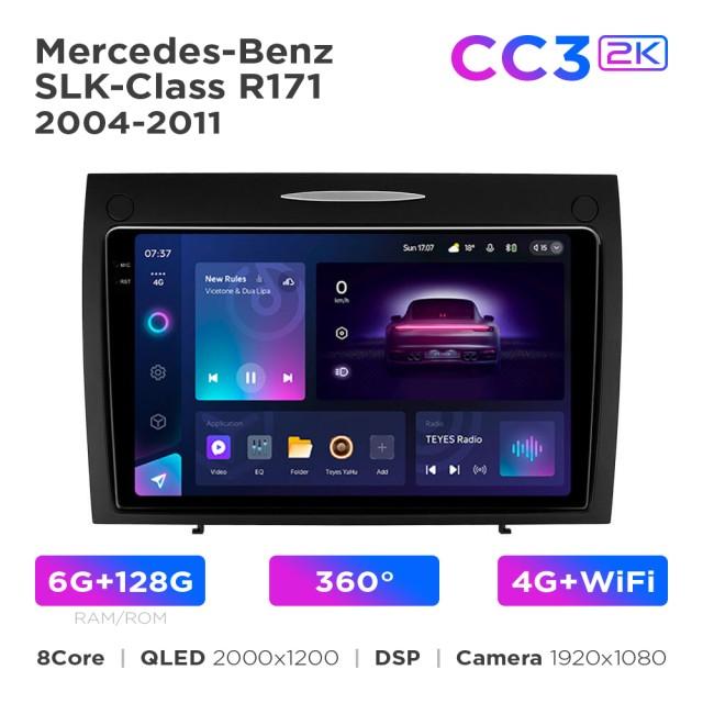 Radio samochodowe Teyes CC3 2k 6+128 Gb 360° Mercedes-Benz SLK-Class R171 2004-2011 9