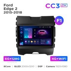 Radio samochodowe Teyes CC3 2k 6+128 Gb Ford Edge 2 2015-2018 (F1) 9"
