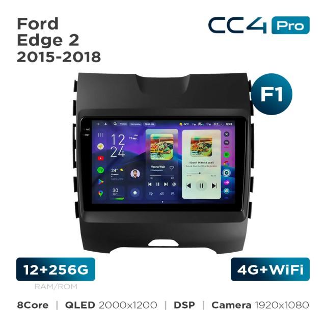 Radio samochodowe Teyes CC4 Pro 2k 12+256 Gb Ford Edge 2 2015-2018 (F1) 9"