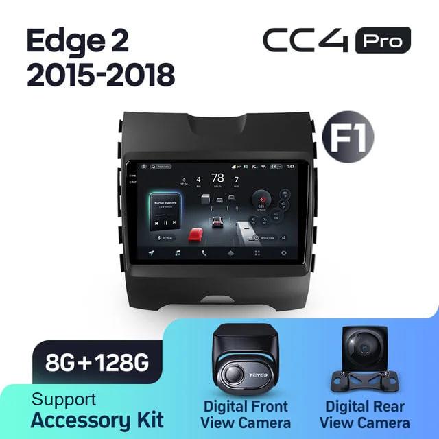 Radio samochodowe Teyes CC4 Pro 2k 8+128 Gb Ford Edge 2 2015-2018 (F1) 9"