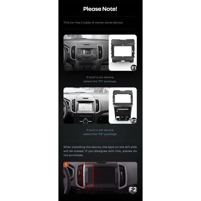 Radio samochodowe Teyes CC4 Pro 2k 8+128 Gb Ford Edge 2 2015-2018 (F1) 9"