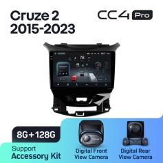 Radio samochodowe Teyes CC4 Pro 2k 8+128 Gb Chevrolet Cruze 2 2015-2023 9"
