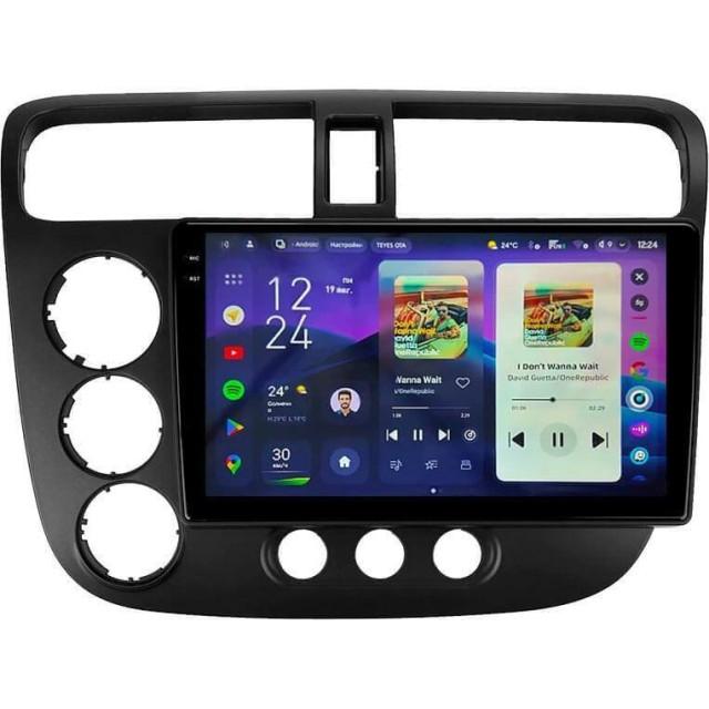 Radio samochodowe Teyes CC4 Pro 2k 8+128 Gb Honda Civic 7 2000-2006 9"